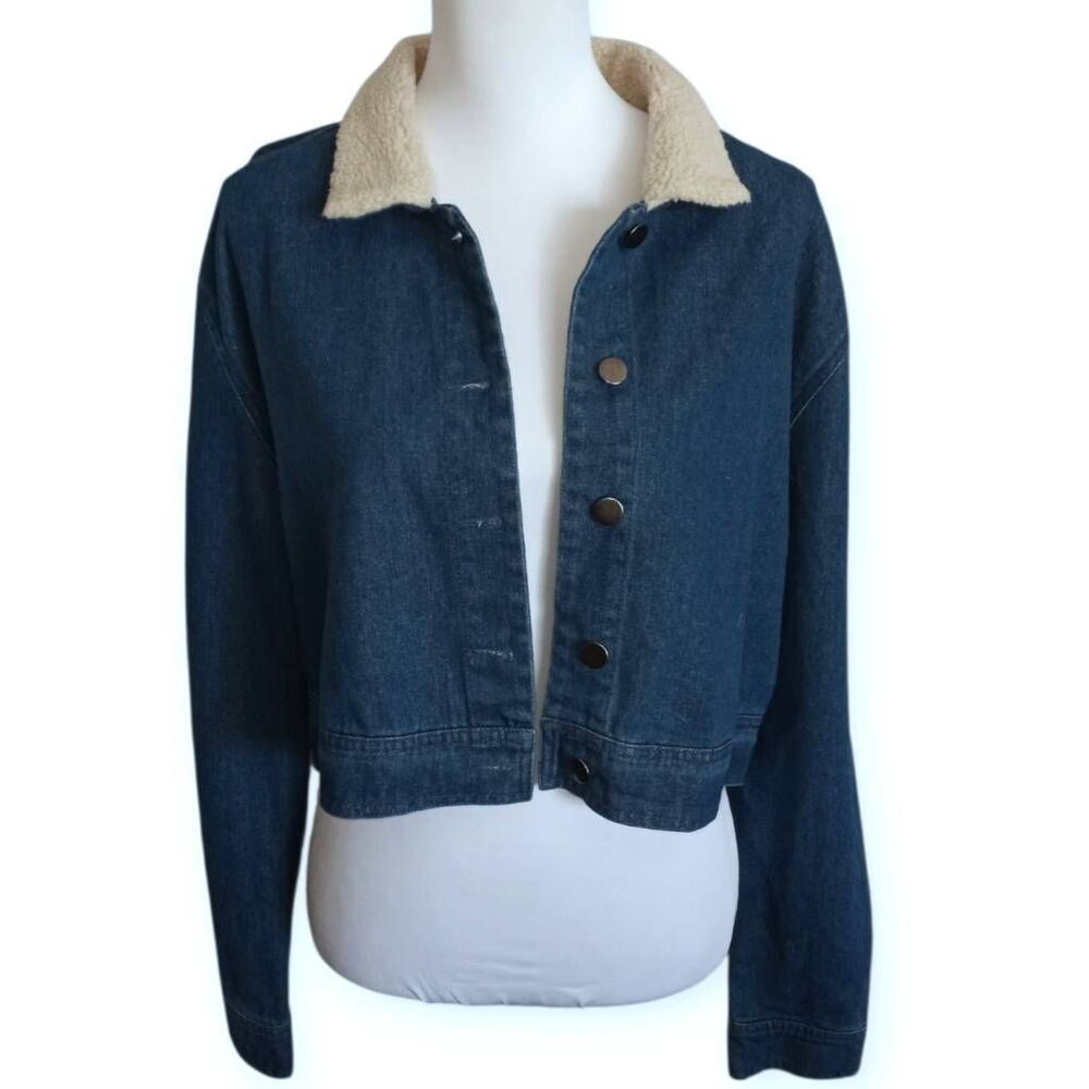 I JOAH DENIM JACKET SZ.L EUC